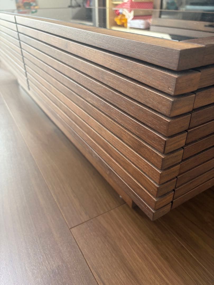 【美品】アルモニア　収納付きセンターテーブル