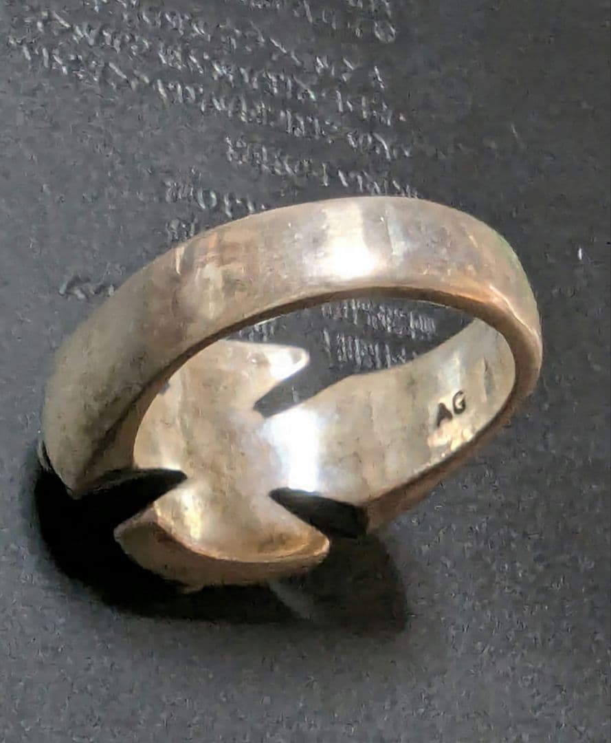 超レアA&Gシルバーリング