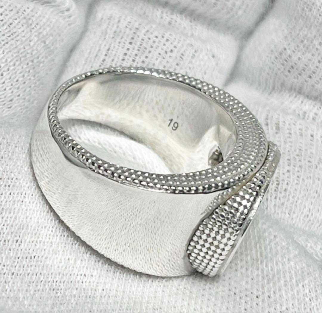 美品　GUCCI 指輪　GGワイドリング　18号