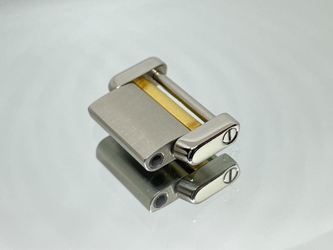 ＊プリンページ＊カルティエ タンクフランセーズSM K18コンビ コマ２駒