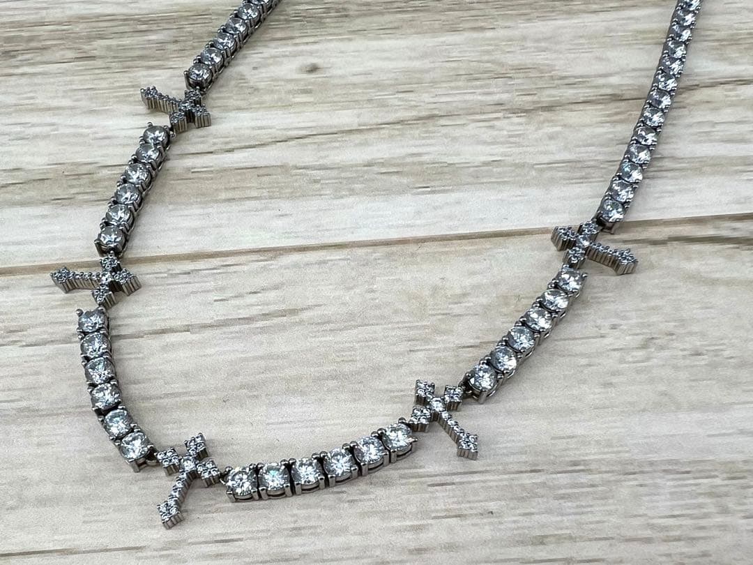 AVALANCHE アヴァランチ シルバー テニスネックレス 925