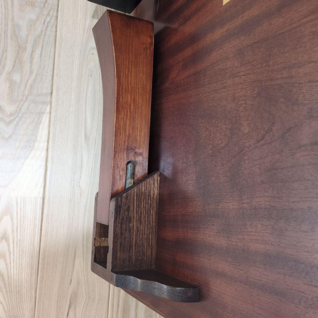 【漆塗り 和家具 テーブル】脚折りたたみ