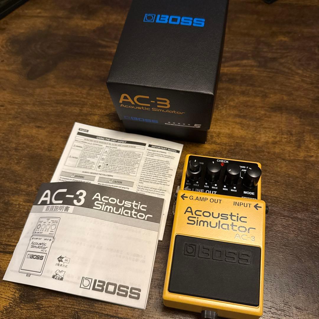 【美品】BOSS アコースティックシミュレーター AC-3