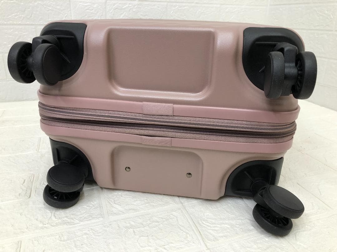 ACE エース イグザクト 機内持込みサイズ スーツケース（拡張機能付き）ピンク
