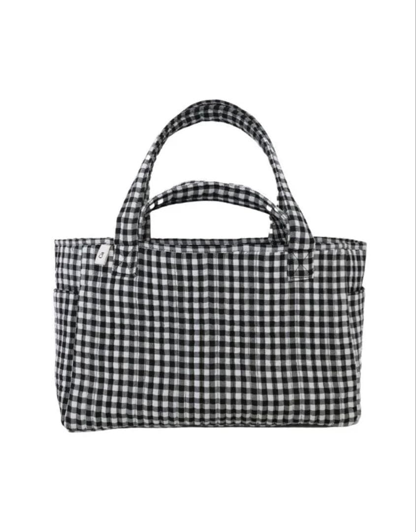 Clastellar CLA NUBI BAGギンガムチェック トートバッグ