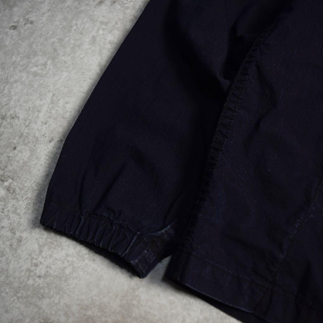 ANACHRONORM コーチジャケット スイングトップ ブルゾン ナス紺