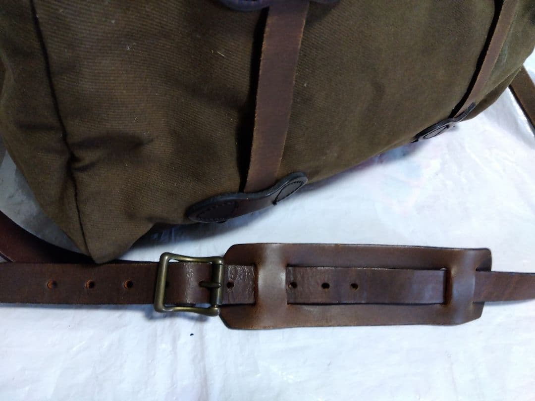 フィルソン ダッフル バッグ スモール ブラウン ショルダー 革