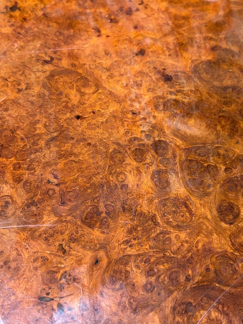 花梨 玉杢 敷板 天然木 花台 香炉台 瘤杢 琥珀 唐木 テーブル