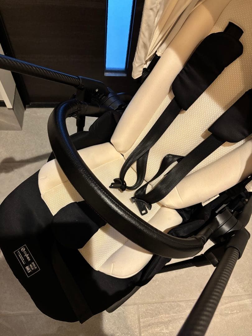 【レザーカバー付き】サイベックス メリオ カーボン コットンホワイト