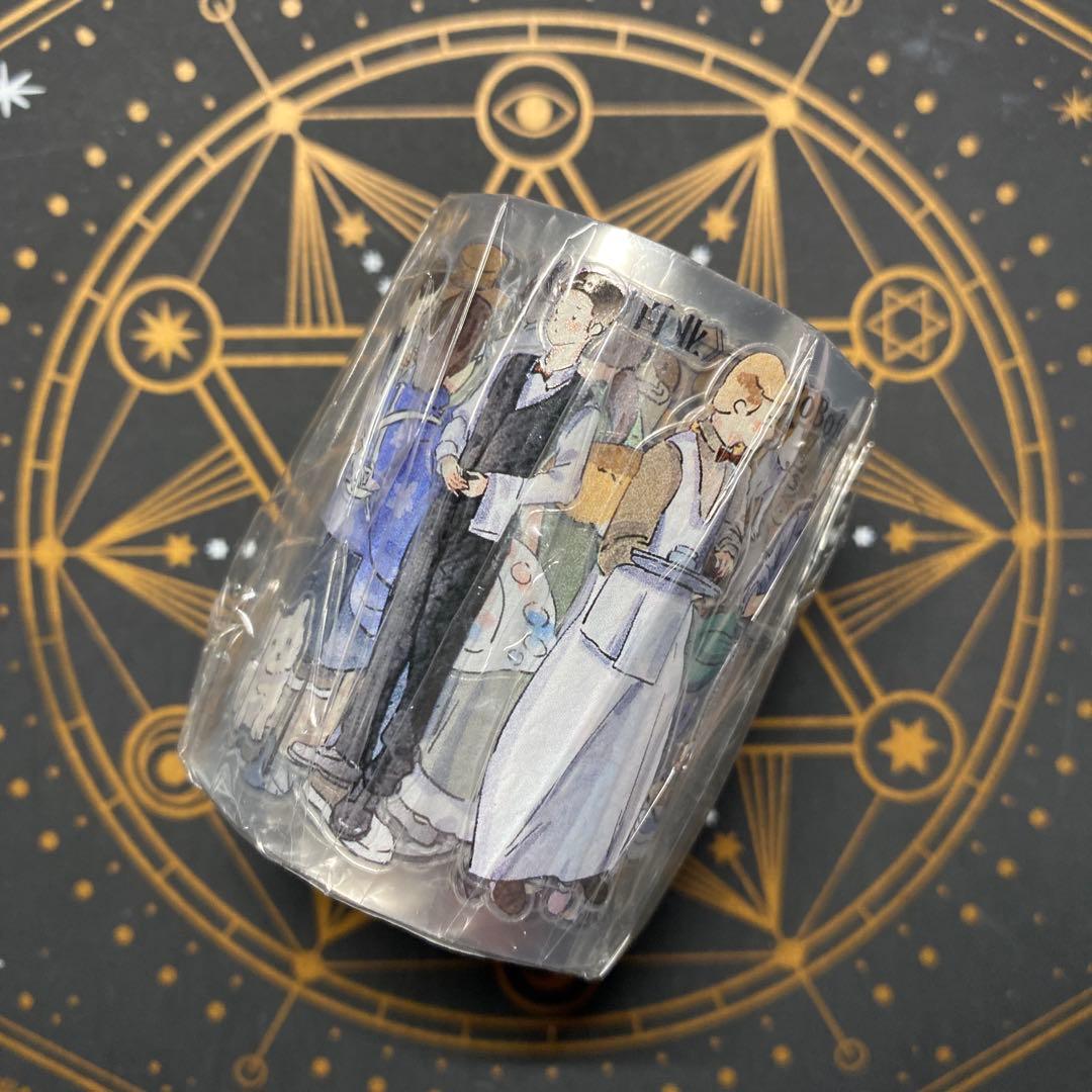 【9372】海外　5m巻　PETカッティングマスキングテープ　人物　装飾系