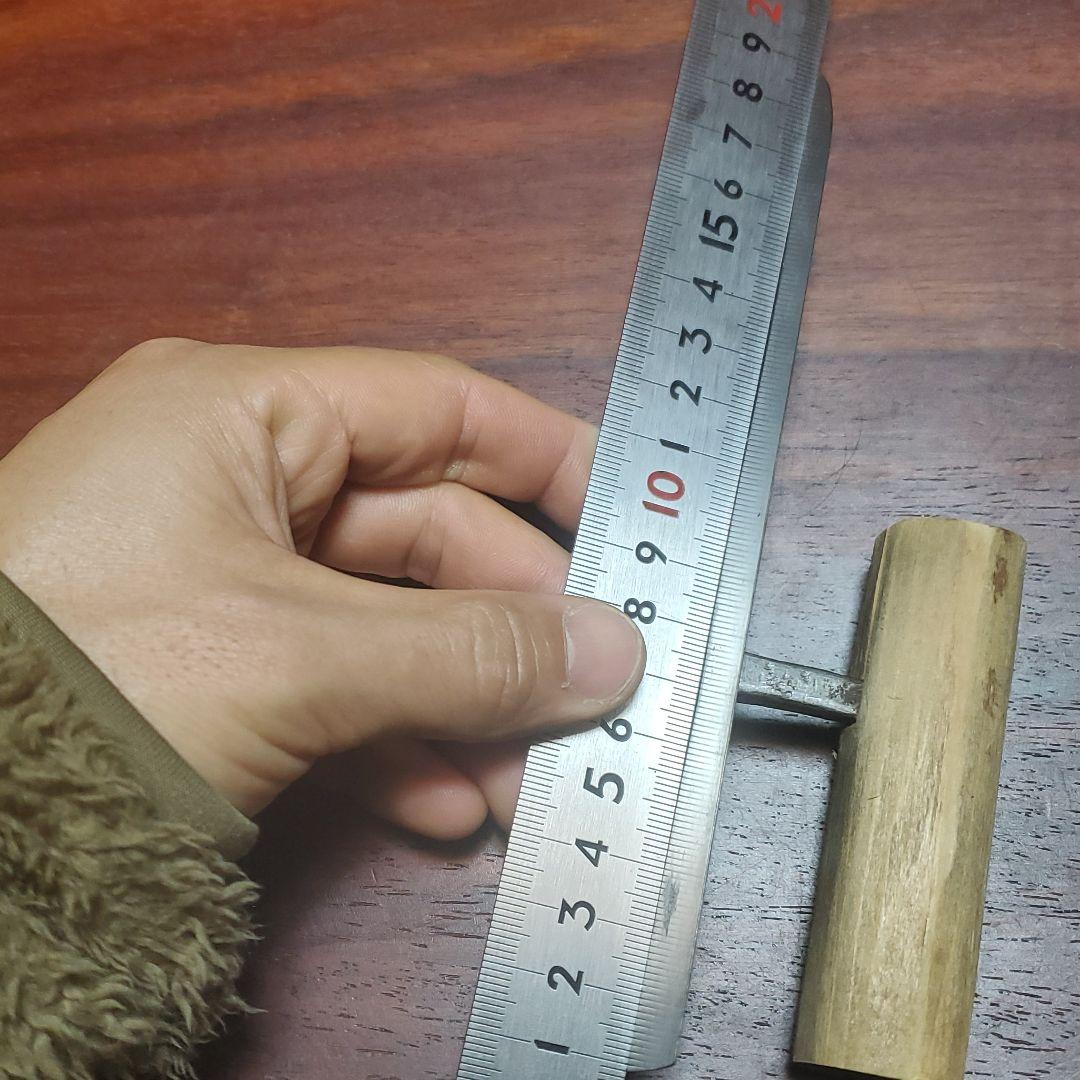 山吉 鏝 糊土鏝 波消し 左官 希少 6寸