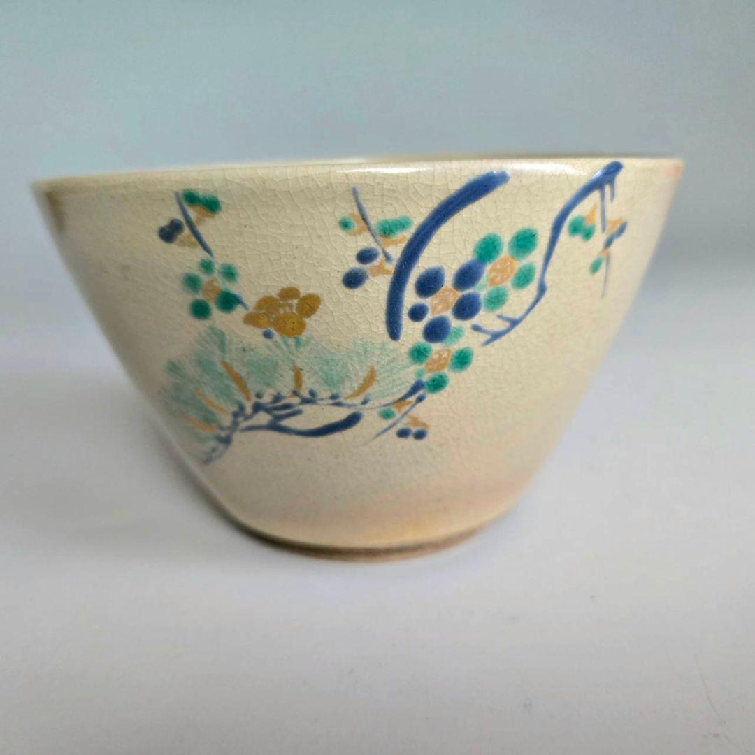 M-1300 古清水色絵向付　江戸初期