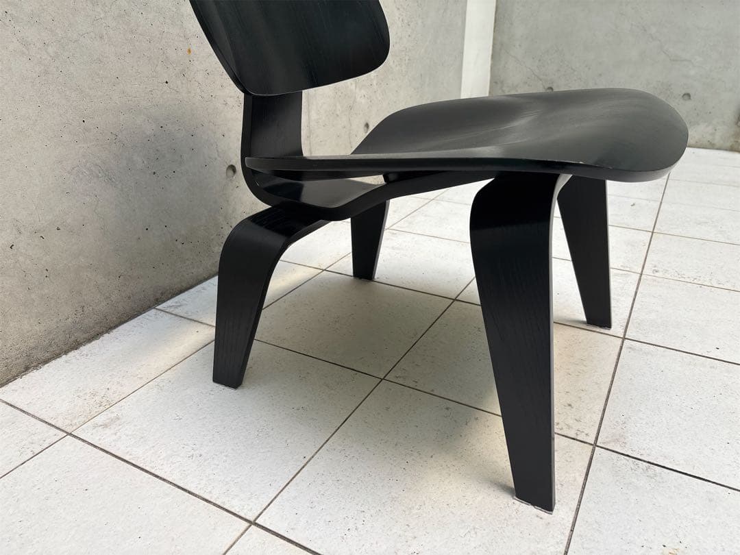 2004年製ハーマンミラー　プライウッドチェアLCW EN エボニー