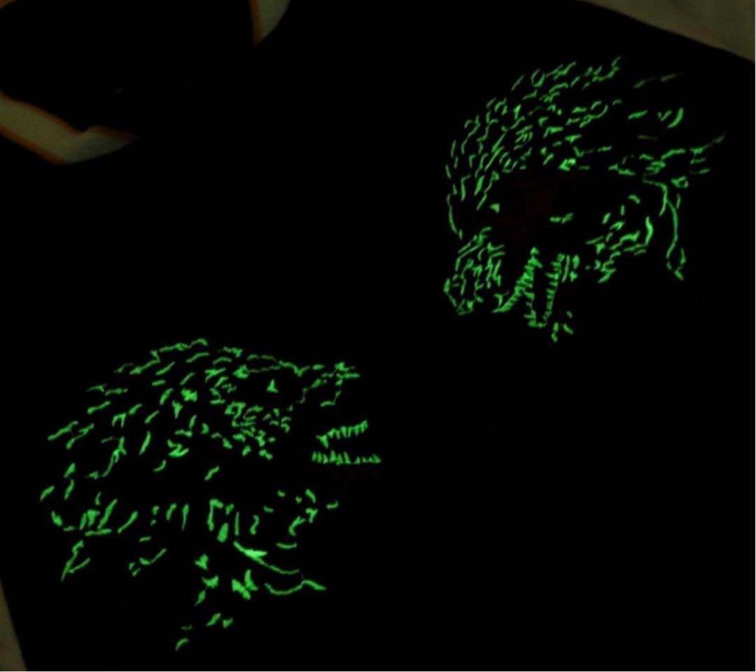 breeze 蓄光刺繍リバーシブル　スカジャン ゴジラ-1.0 Lサイズ