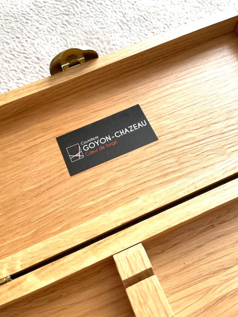 【新品未使用】ゴヨン・シャゾー カトラリーセット(4本）