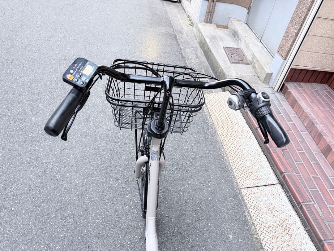 大阪府　子供乗せ　パナソニック 電動アシスト自転車 チャイルドシート付き