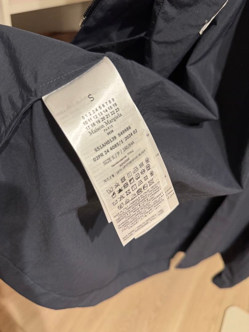 【otentosama専用】マルジェラ　ポンチョコート　ネイビー