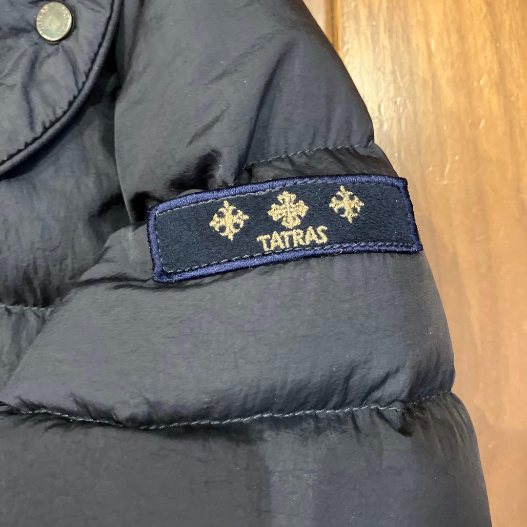 タトラス　ロングダウンジャケット　ネイビー