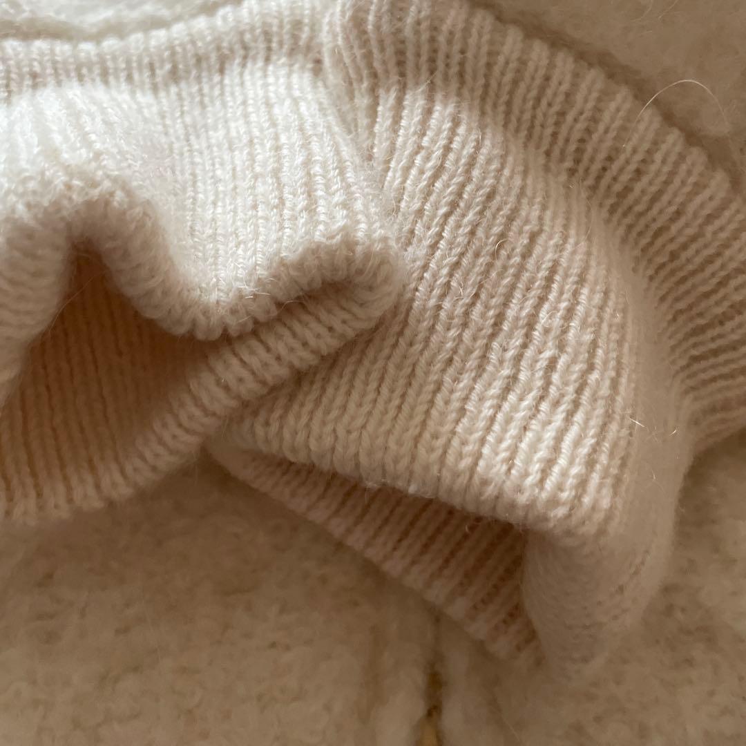 き*い様 オフホワイト ジップアップジャケット 38