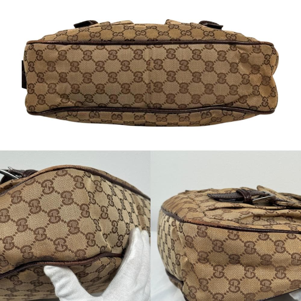 ち*ち様 【訳あり出品】GUCCI GG柄 メッセンジャーバッグ 114269