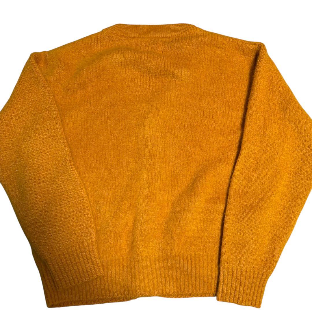 【waiper】モヘアニット カーディガン SOLID WP1072 GOLD