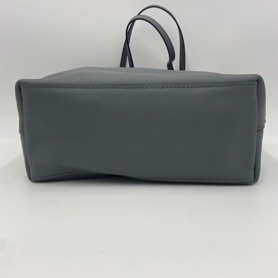 美品✨ コーチ 59403 トートバッグ ビジネス レザー 肩掛け グレー A4