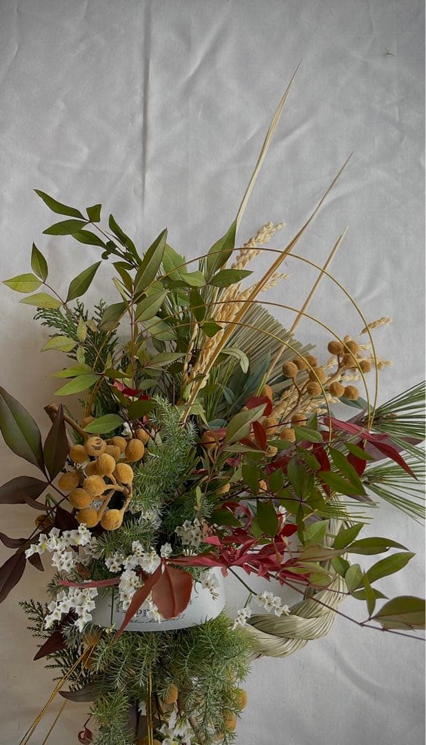 2024年新春彩る御祈祷済縁起物のしめ縄飾り