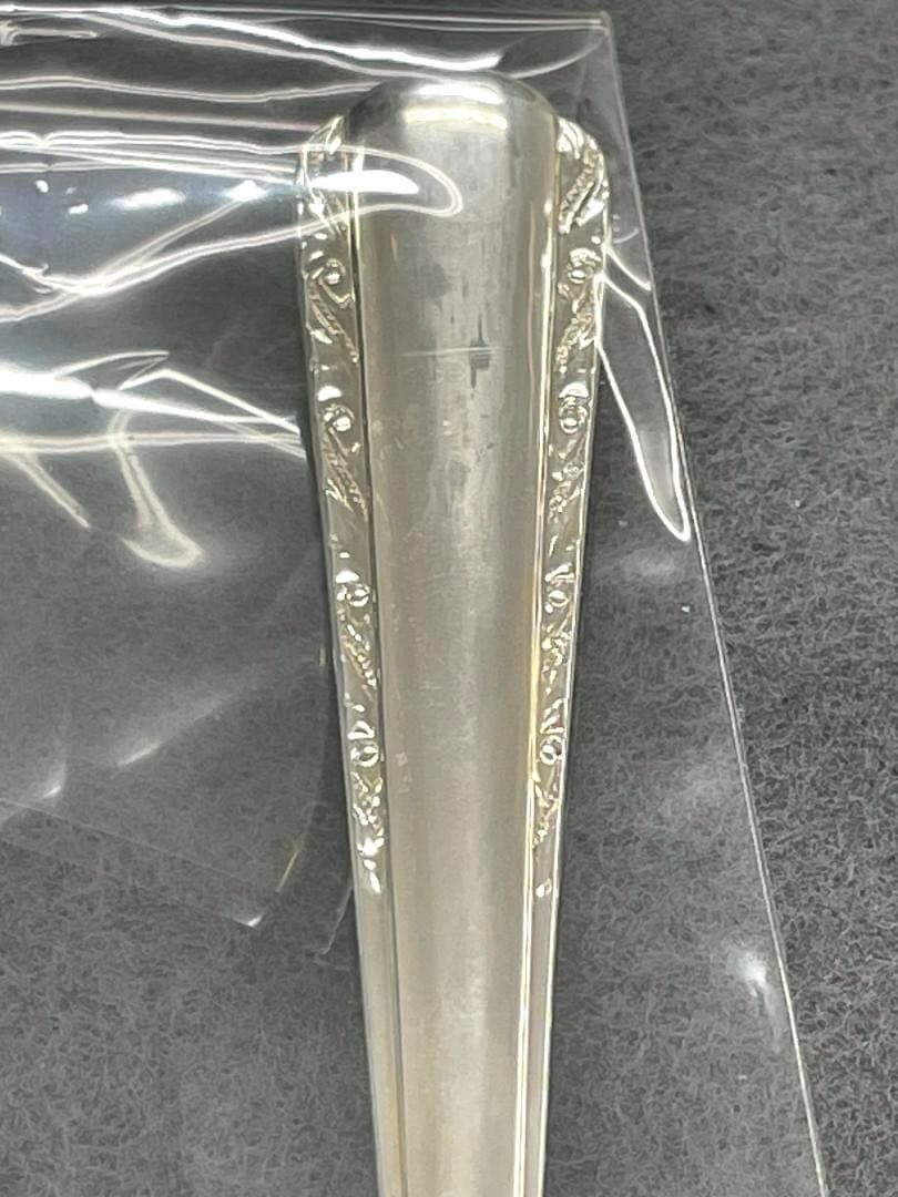 【未使用】銀スプーン　６本、YAMACO AZUMA 山崎金属　６本　計１２本