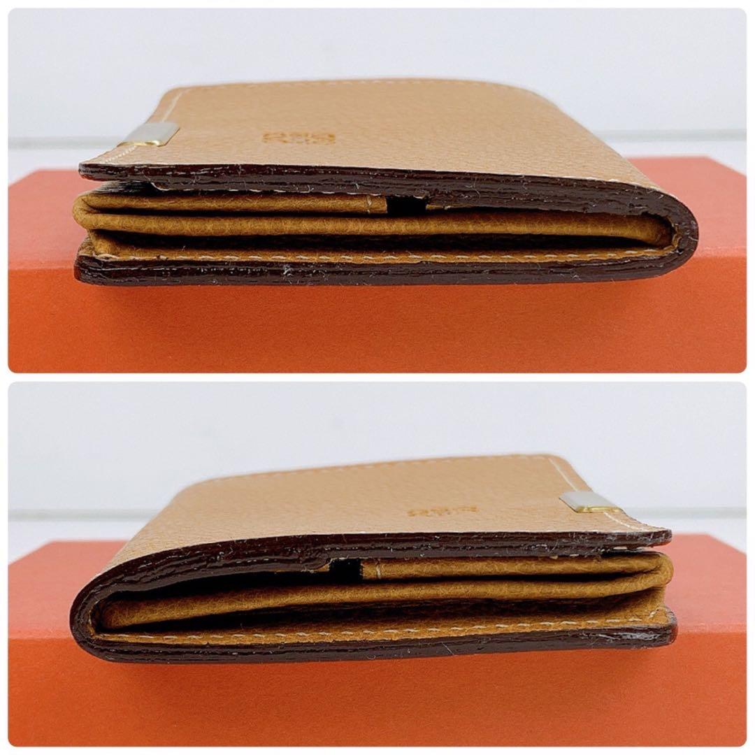 未使用保管品✨ ロエベ ヴィンテージ ケース アナグラム ブラウン レザー