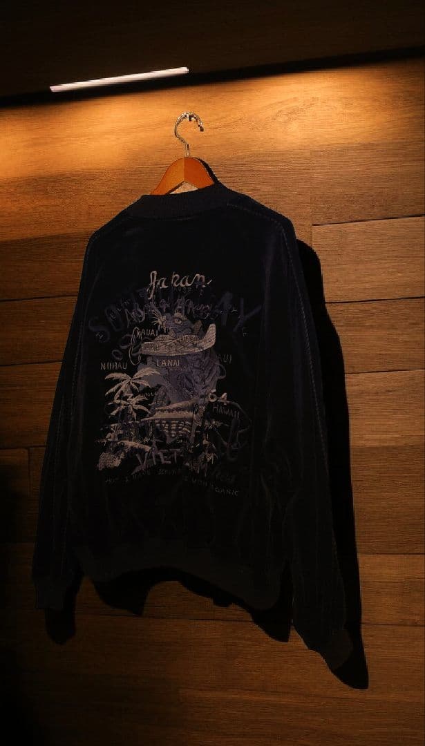 【美品】ダブレット カオス刺繍 スーベニア スカジャン ブルゾン 又吉着