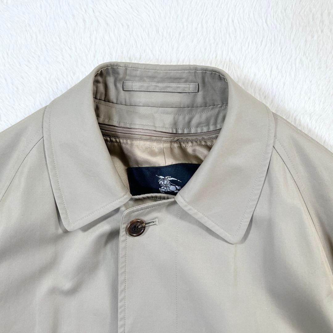 バーバリーロンドン バルマカーン コート メガチェック カシミヤ ライナー