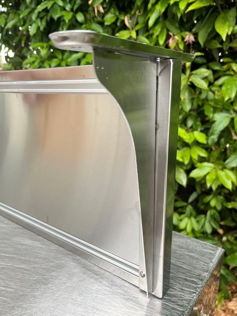 ステンレス製平棚　吊棚　1200×300 ①