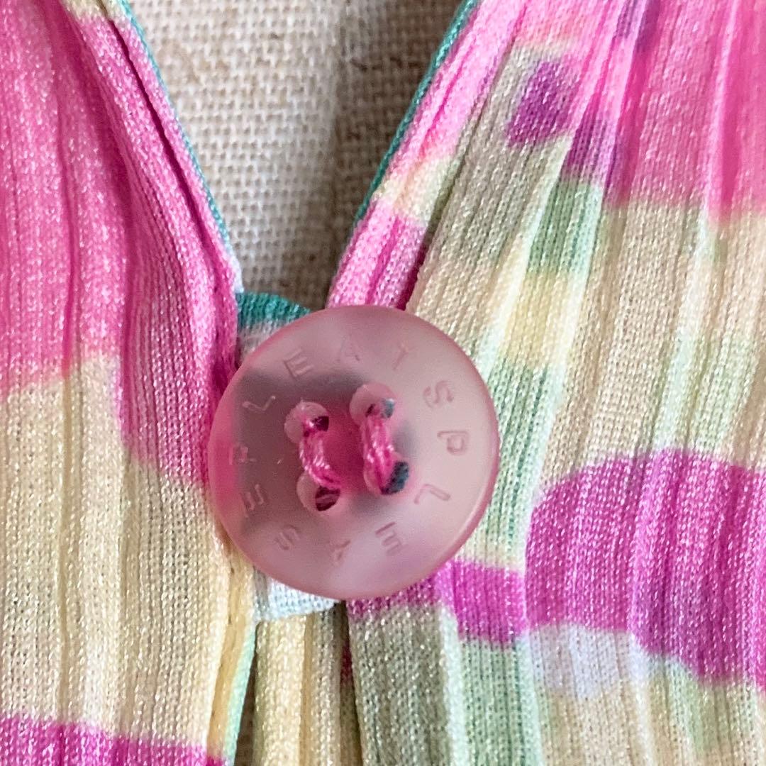 【美品】PLEATS PLEASE 半袖 トップス 総柄 サイズ3（Lサイズ程）