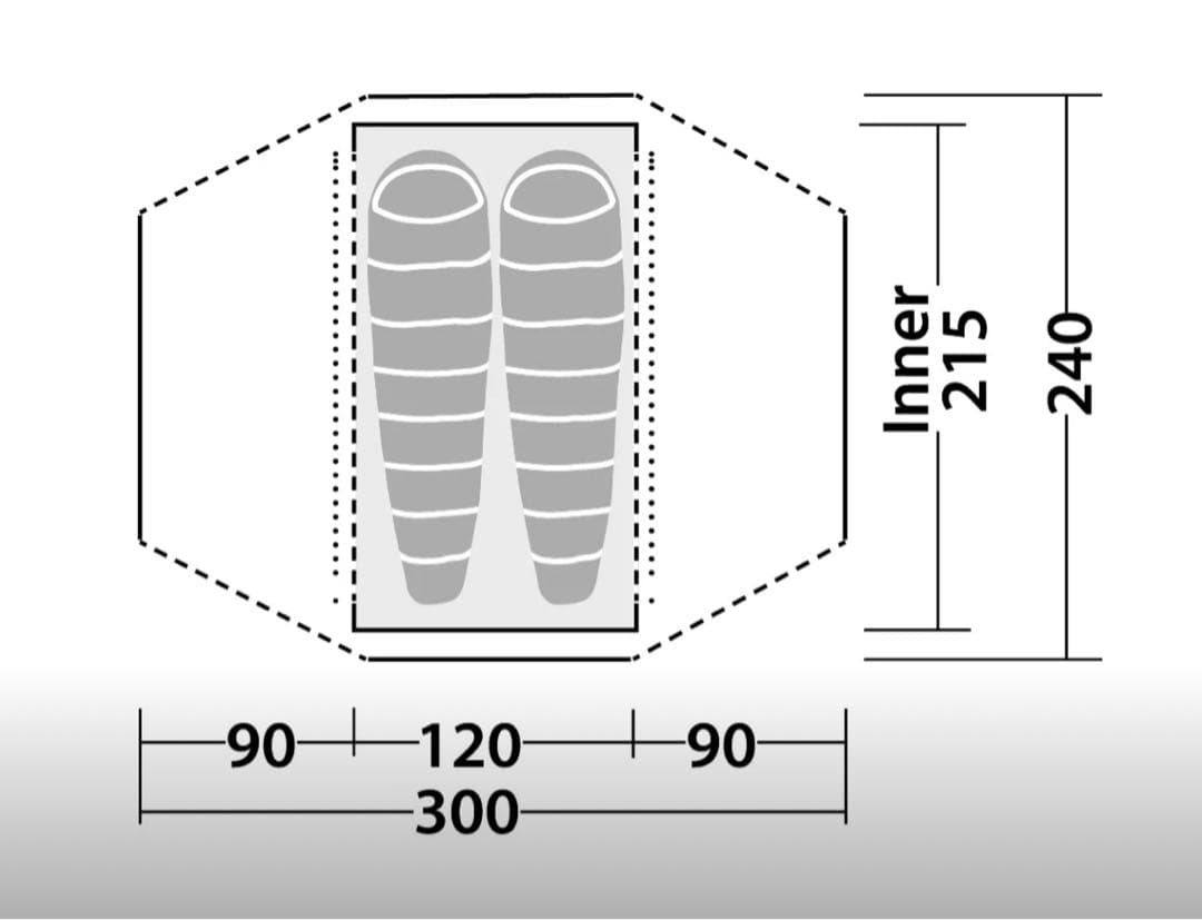 ROBENS テントGOSHAWK 2 ゴスホーク２ キャンプ　アウトドア