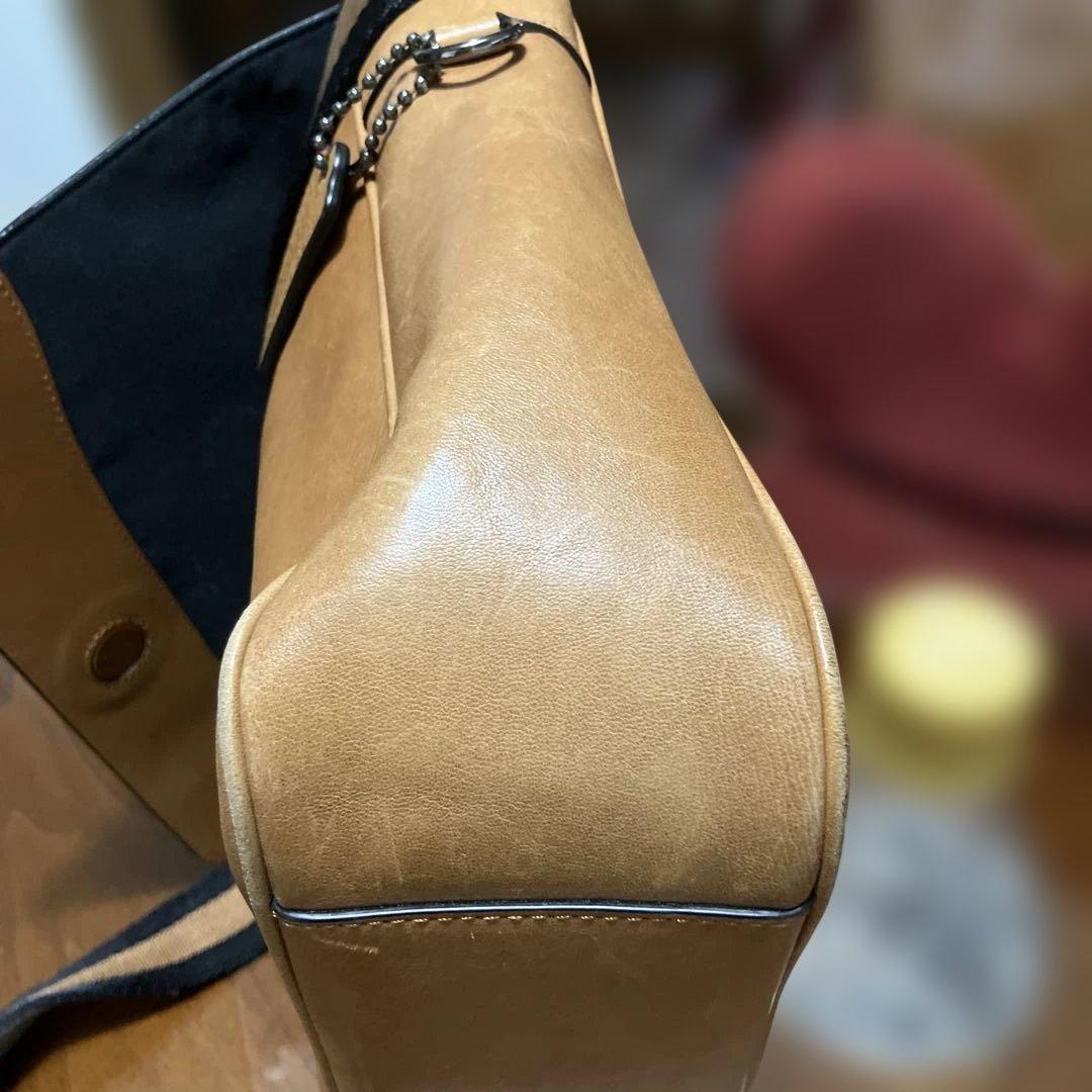 コーチのメンズメッセンジャーレザーショルダーバッグ（F70555）