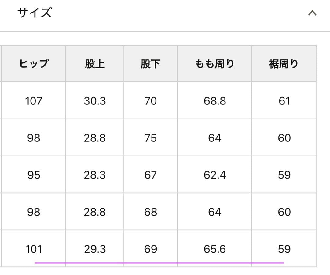 リラックススーパーワイドパンツ　サイズ2