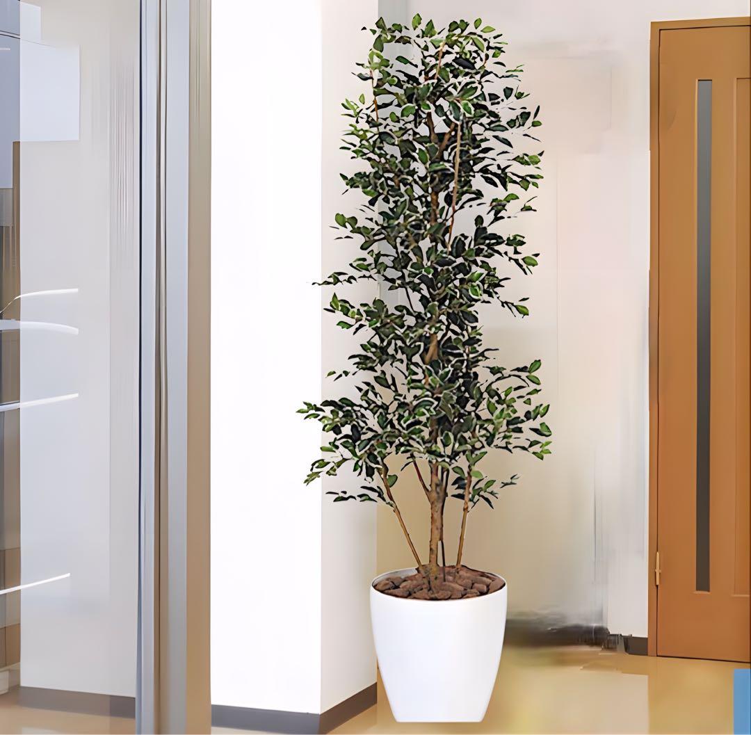 光触媒　人工観葉植物　フェイクグリーン　ガジュマルタワー170@ad