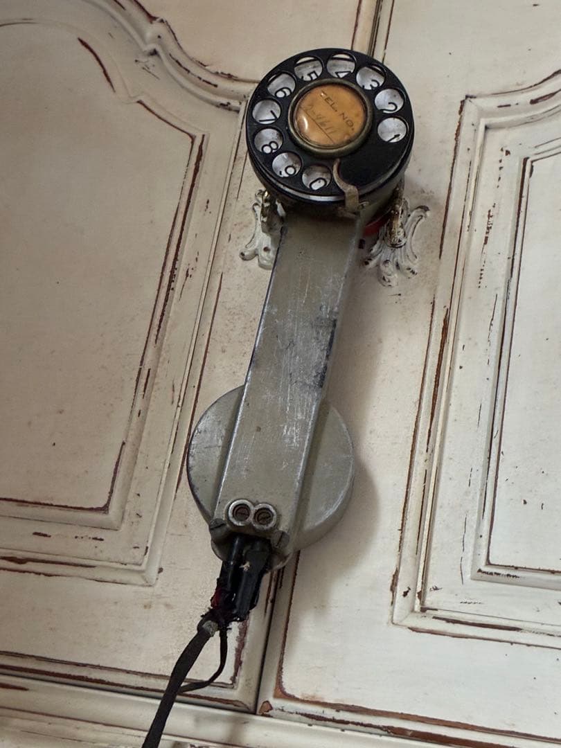 アンティーク　電話機　Werstern Electric 1921年　アメリカ