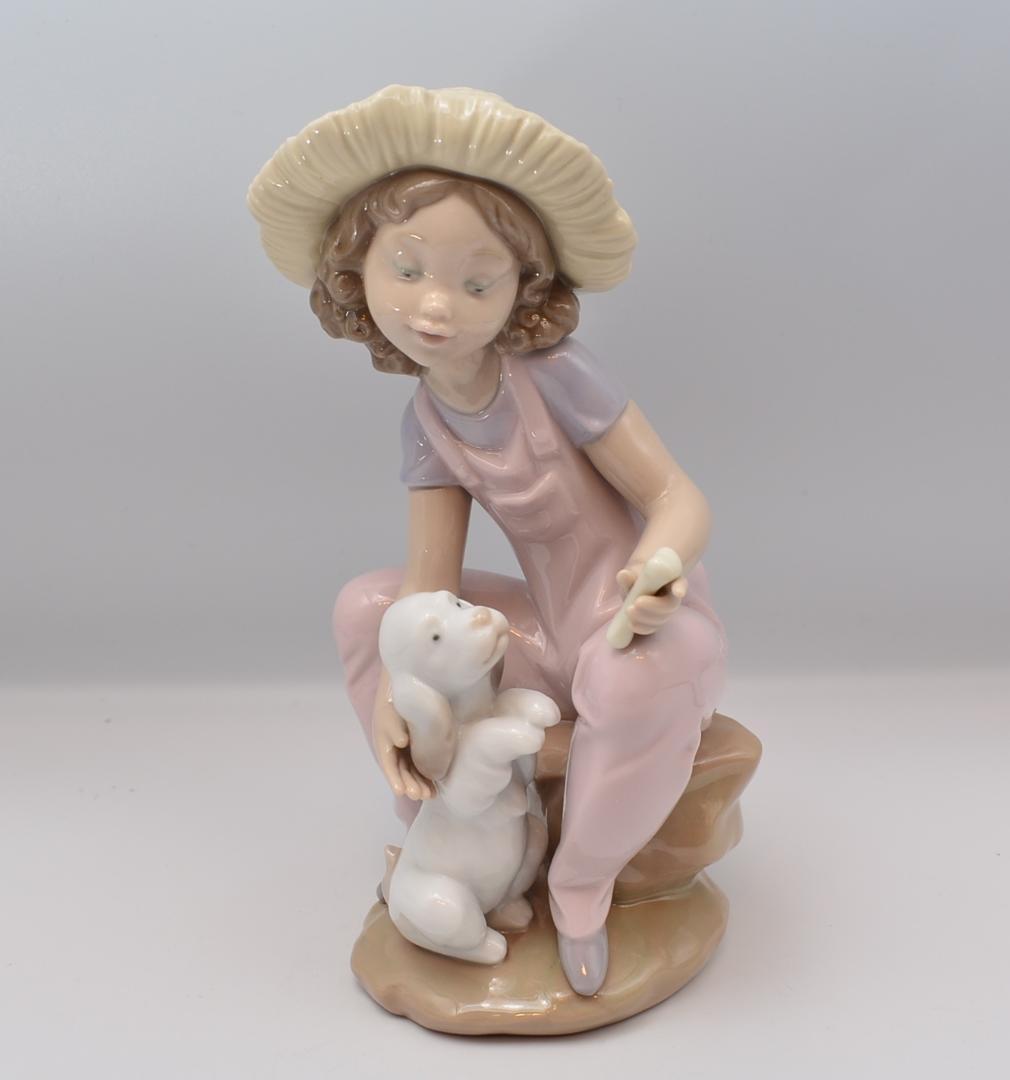 永遠の友　＃6680　★リヤドロ　スペイン　ポーセリン　ヴィンテージ　廃版品