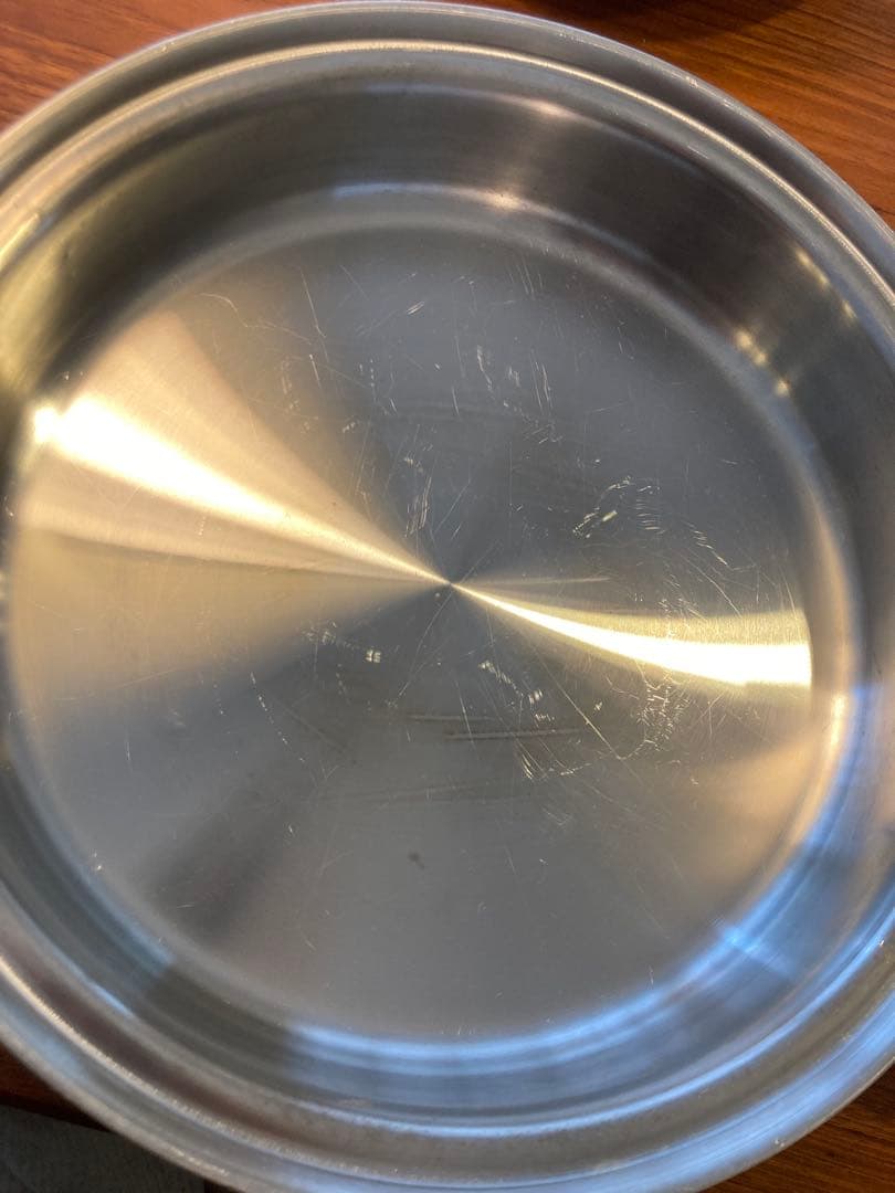 アメリカ製 NewEra ステンレス多層鍋　フライパン３点セット　30㎝　無水鍋