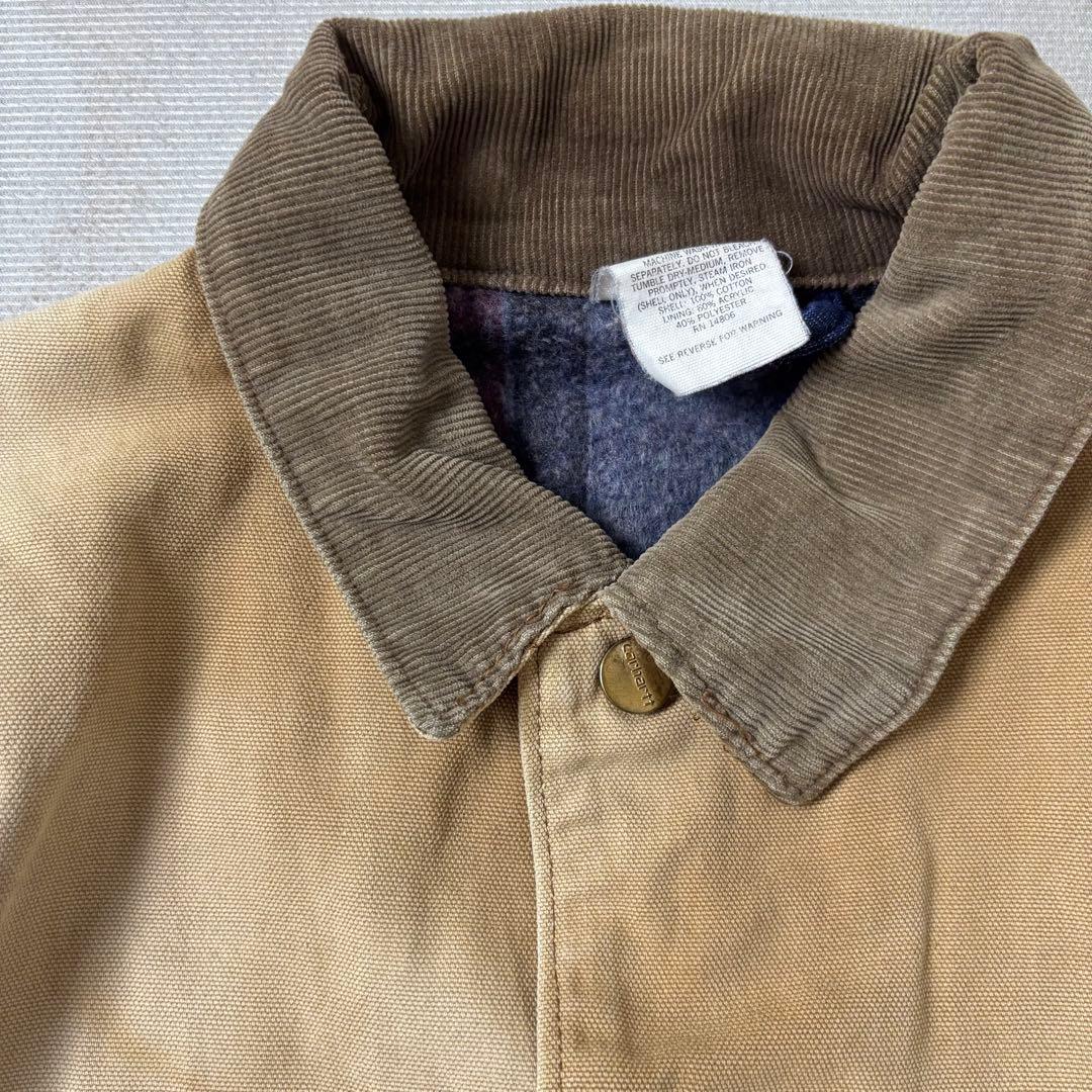 【古着】USA製90sCarharttチョアコートワークジャケット星タグ