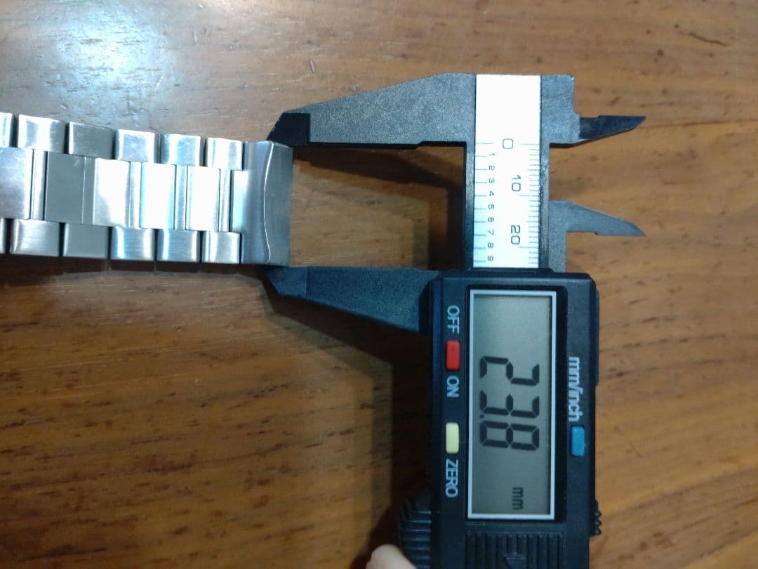 パネライ ルミノール用 TAIKONAUT ステンレス リンクブレスレット