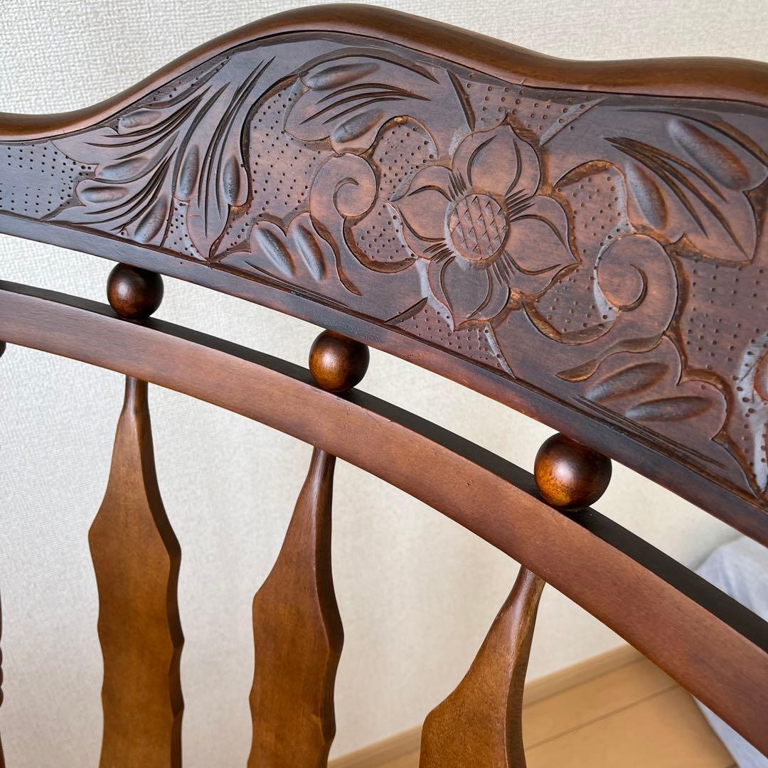 限定値下げ！送料込み　美品　ロッキングチェア　アンティーク　木製　大型