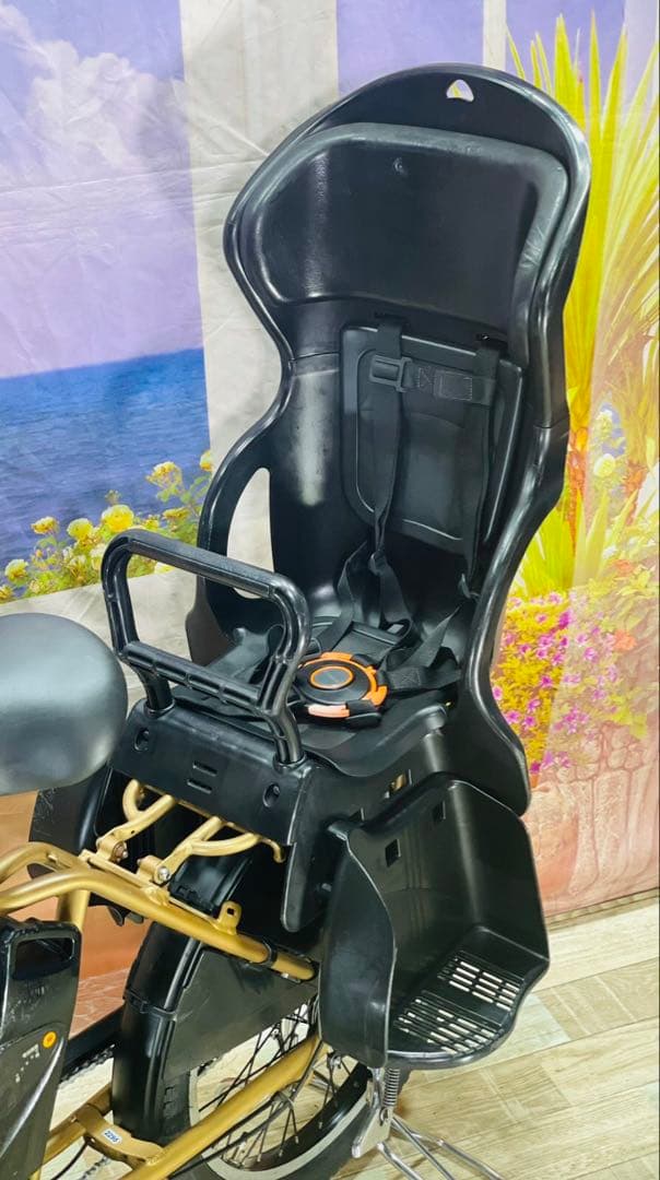 ギュットアニーズ⭐️13AH！パナソニック子供乗せ電動アシスト自転車Y2295