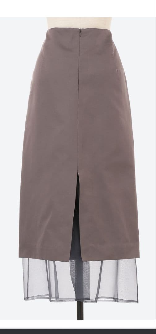 【BLAMINK】タイトスカート チュール 定価110,000円