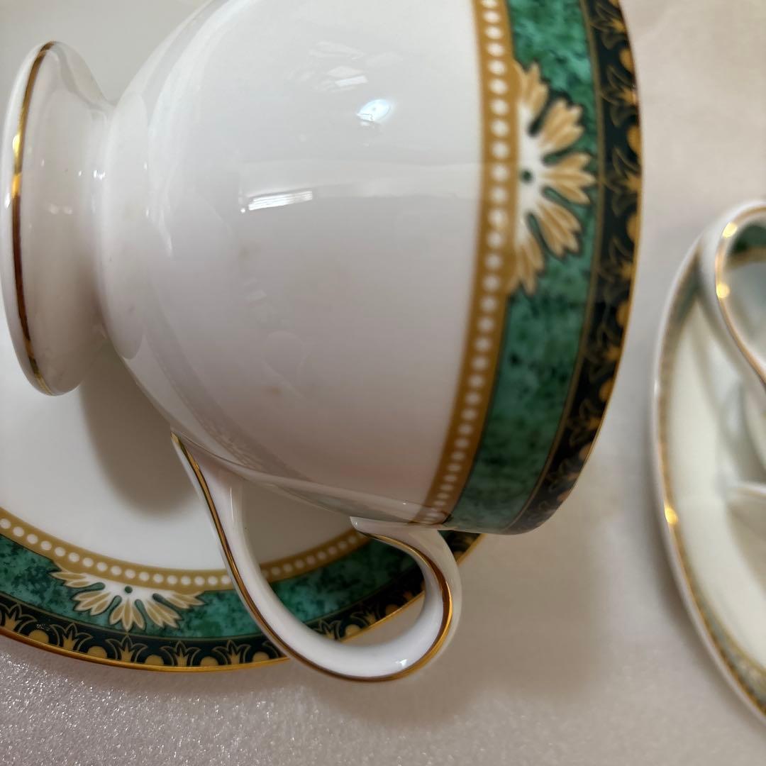  ウェッジウッド廃盤品 カップソーサー 4客