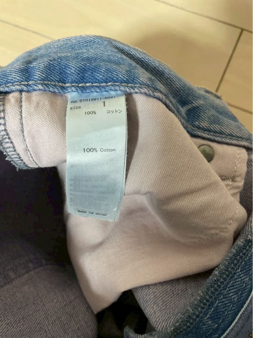 マウジー　SUNBURNED CHEMICAL バギーMOUSSY