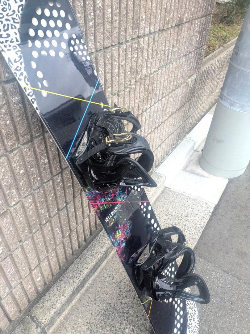 イエローバス スノーボードINCREASE バィンディング付き 150cm