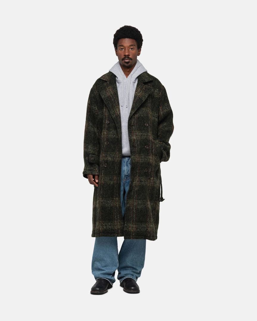 Stussy ステューシー 2023AW Mohair Trench Coat