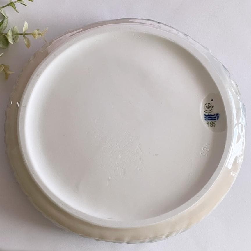 大皿 縦横約25.5ｘ27cm 1.35kg 厚皿 器 海老 魚 1級品